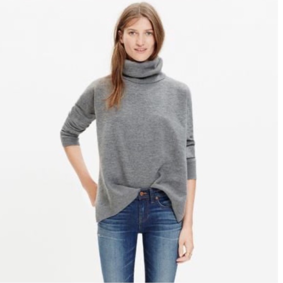 Madewell Merino Wool Turtleneck Sweater - Picture 5 of 5